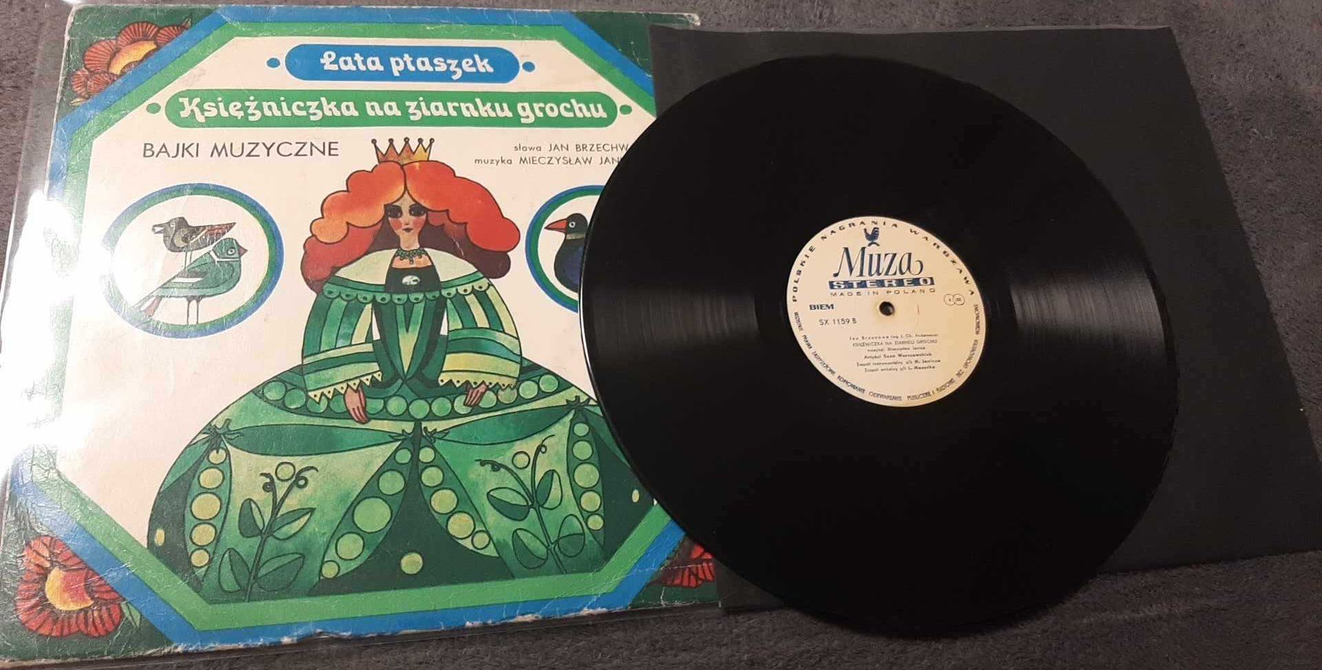 Księżniczka Na Ziarnku Grochu - bajka audio - płyta winylowa