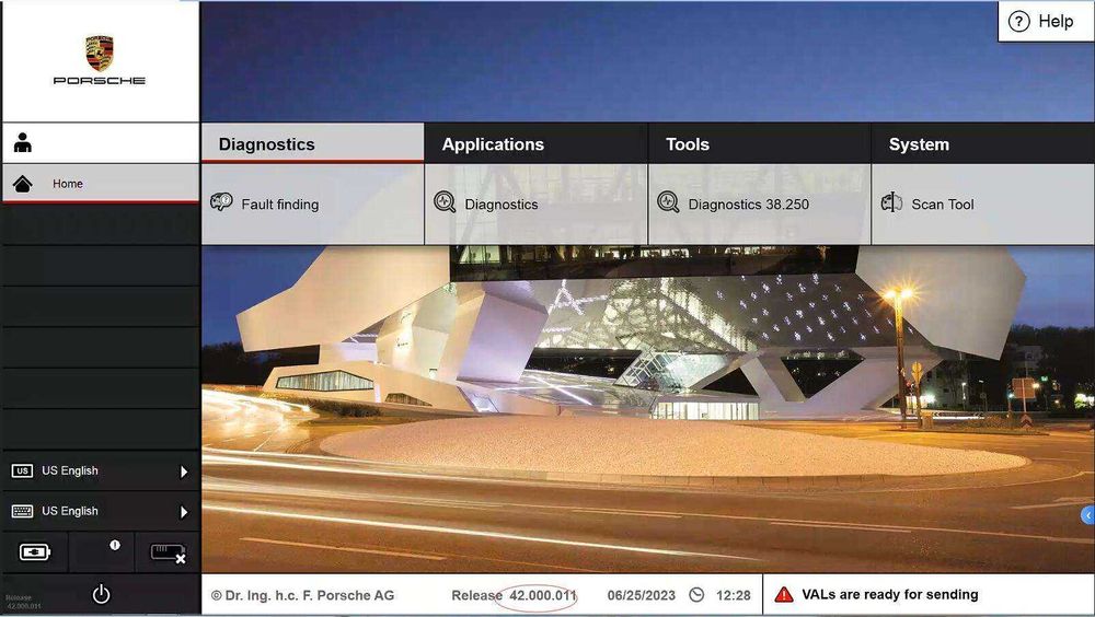 NAJNOWSZY Porsche Piwis 3 ZESTAW + Laptop Interfejs diagnostyczny
