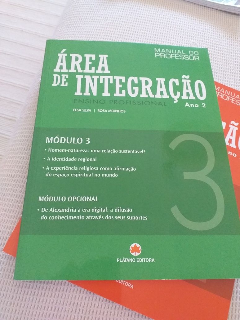 Área de integração,  ano 2, português 2, português  3