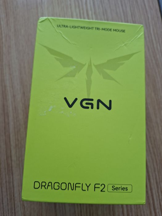 Rato sem fio ultra-lightweight tri-mode da marca VGN Dragonfly F2