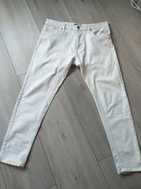 Spodnie męskie,  białe DENIM EUR.46