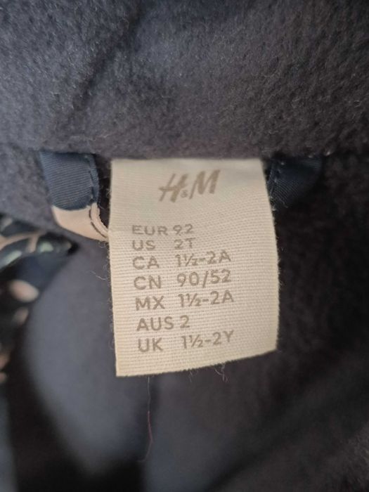 Зимовий комбінезон hm для дівчинки