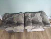 Pufy vintage otwierane ze schowkiem
