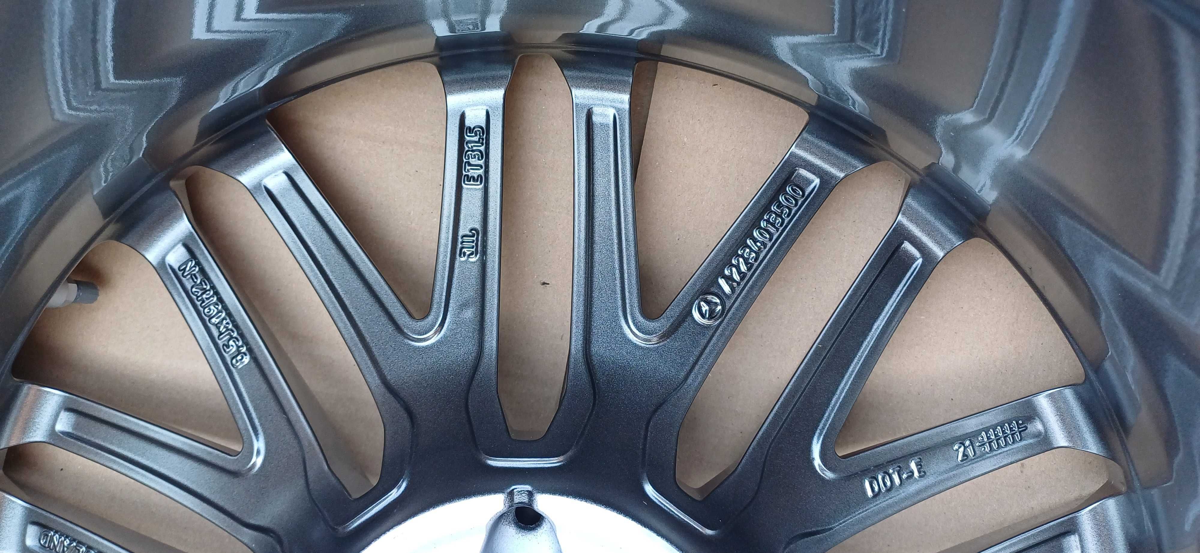 Nowe oryginalne 19" mercedes s klasa w223 w222 8,5 i 10" czujniki