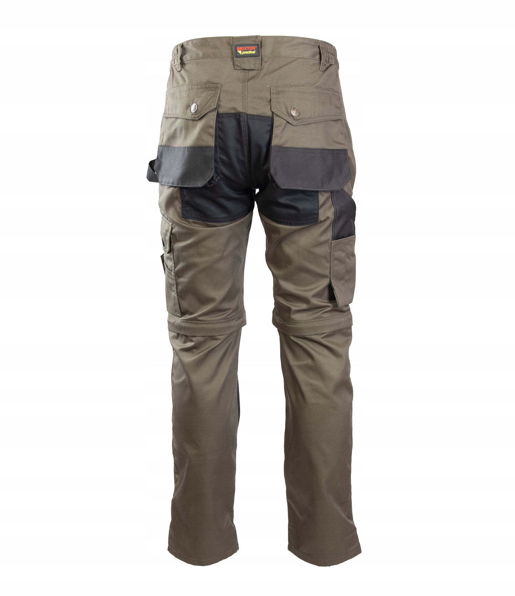 Spodnie Robocze Brixton Practical Khaki R. 58 Krótkie / Długie