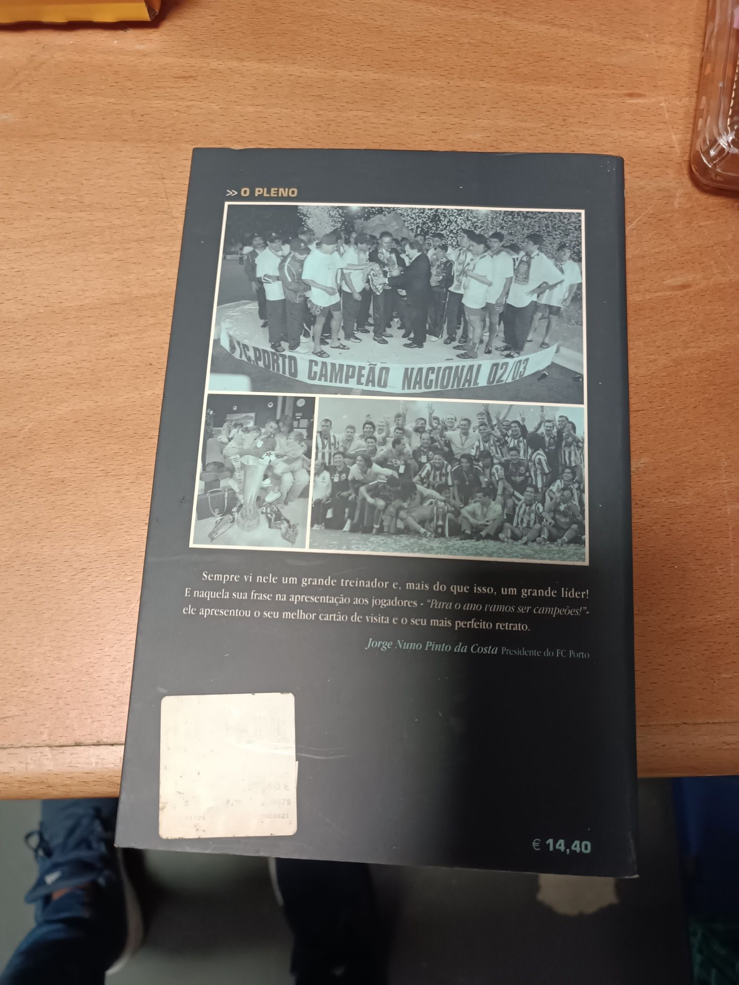 livro sobre José Mourinho de Luís Lourenço