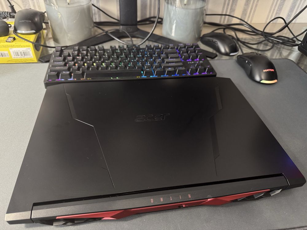 Acrer Nitro5 3050TI-4Гб, i5-11400h(4,5ghz),ddr4-16Гб,ssd-512Гб