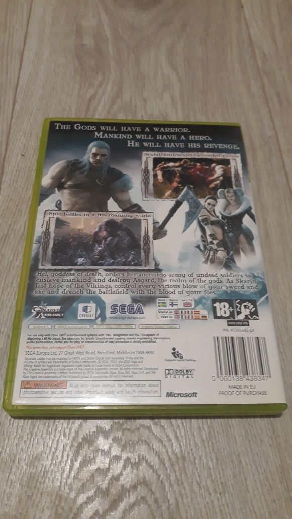 Gra Xbox 360 Viking Battle for Asgard