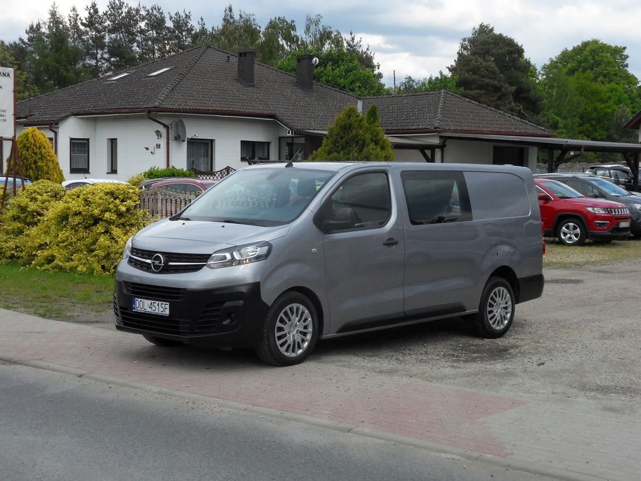 Opel VIVARO C  2.0 CDTI 150 KONI, 5-cio osobowy, BRYGADÓWKA, długi LONG