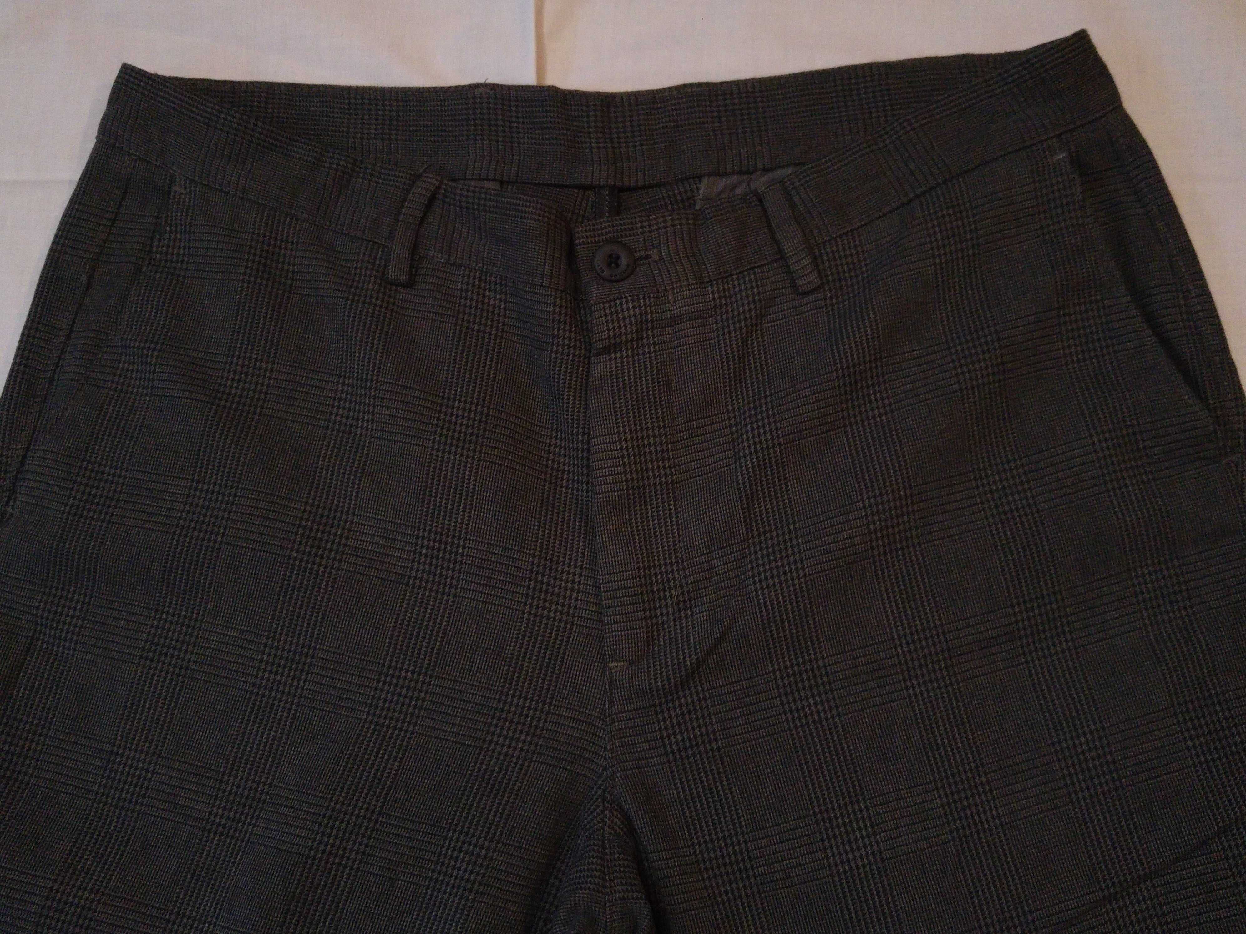 Spodnie męskie w kratkę Massimo Dutti