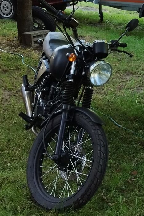 JUNAK RAW 50 /72cm3/ 2022r czarny mat, mały przebieg