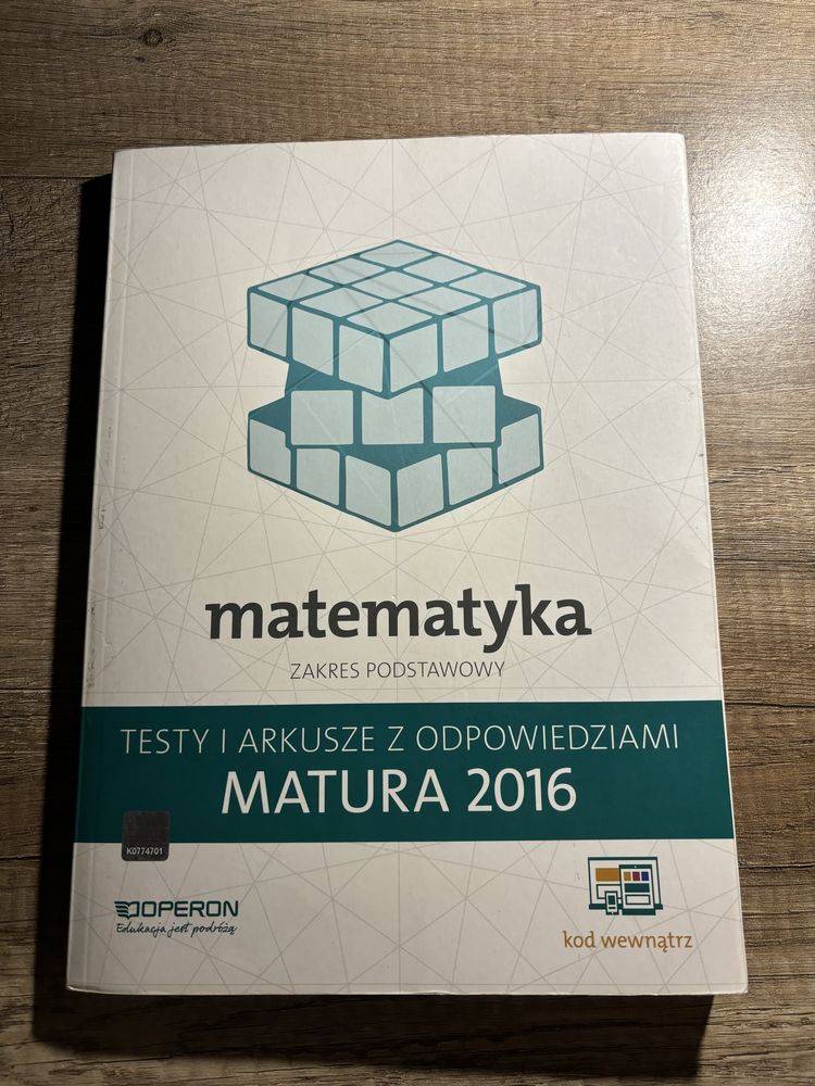 Testy i arkusze z odpowiedziami, matura 2016, matematyka zakres podst.