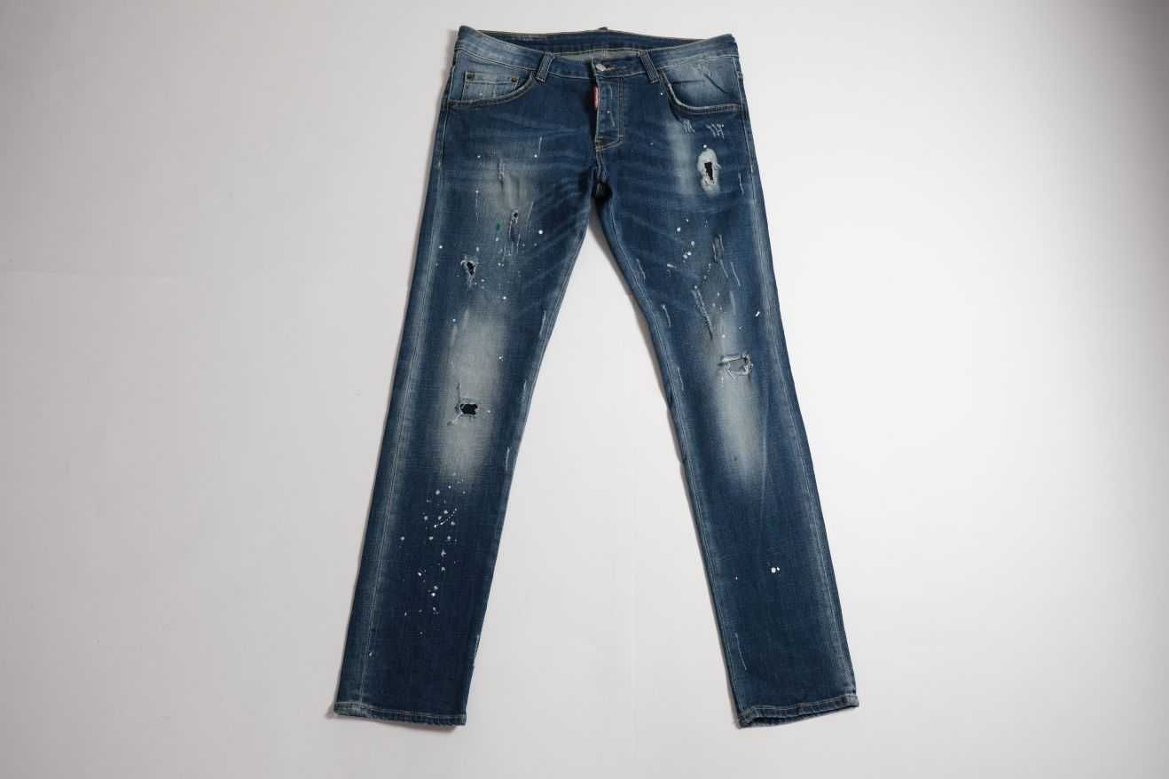 Dsquared2, jeansy męskie skinny, r.50