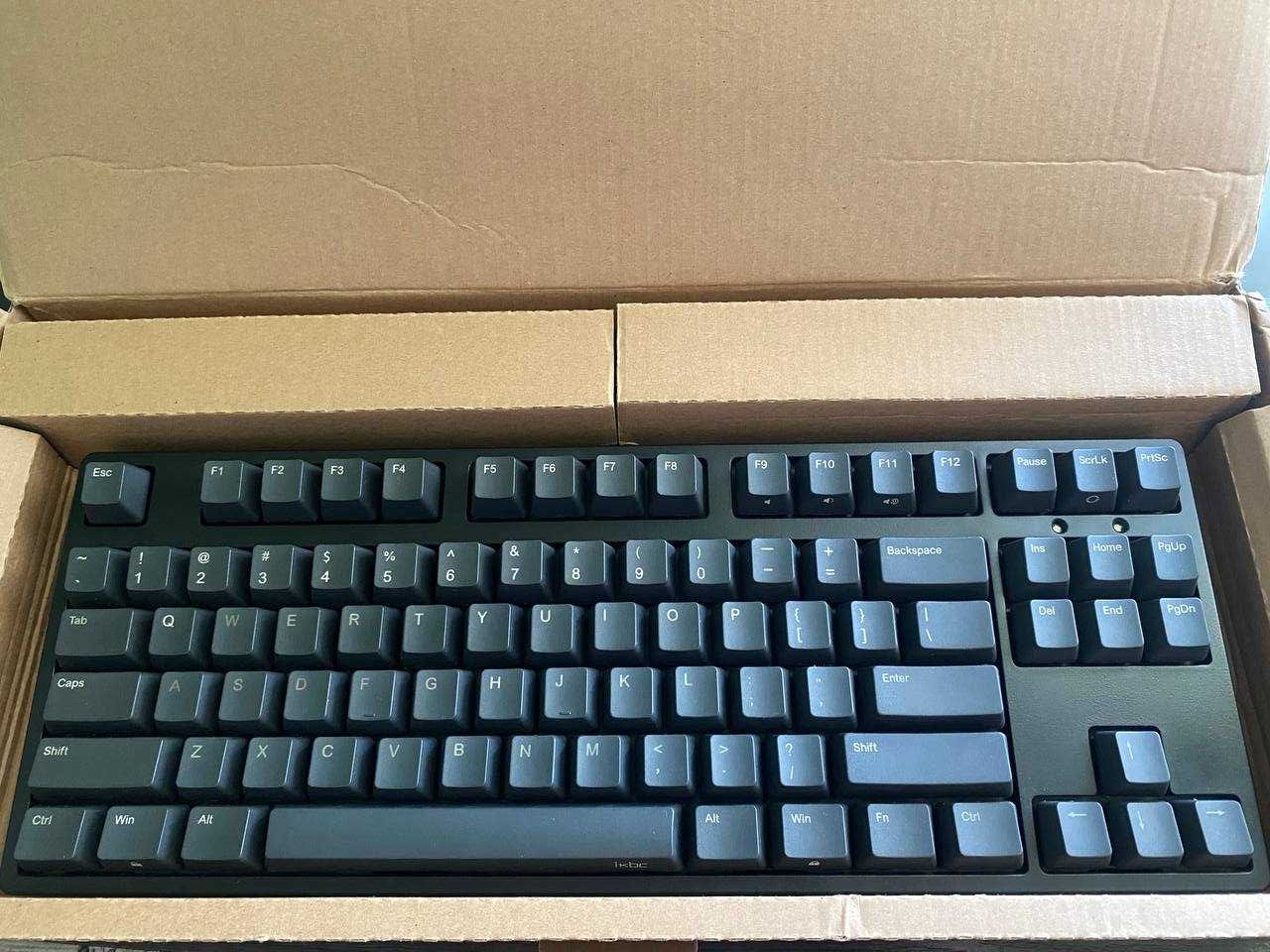 Клавіатура механічна tkl ikbc c87 cherry mx blue 80%