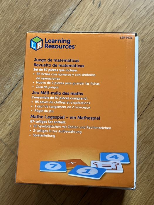 Jogo de matematica para crianças Ovo SELADO