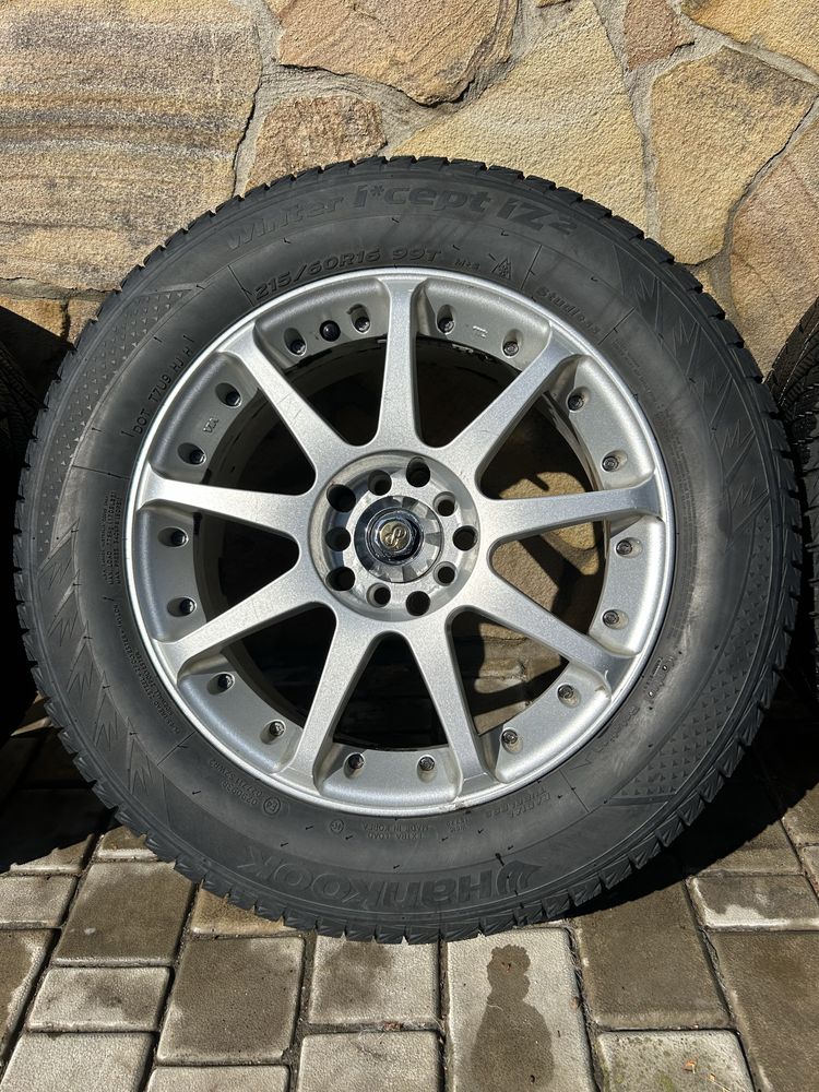 Комплект Коліс 215*60 R16. Enkei, hankook.