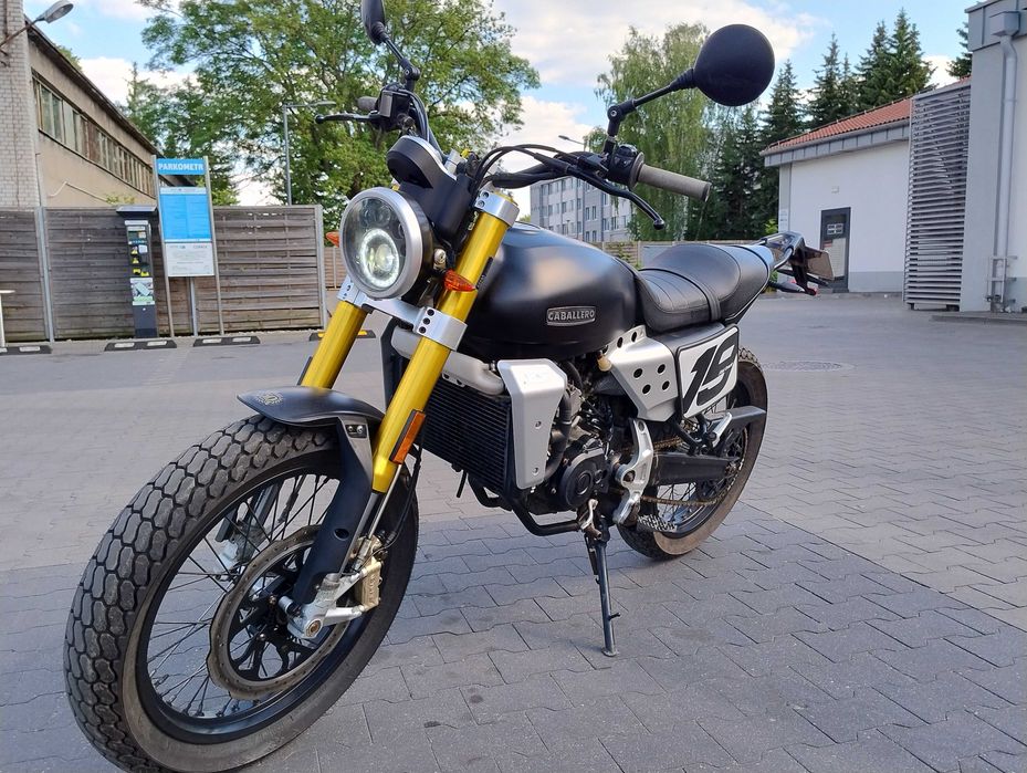 Fantic Scrambler 125cc 2021r Kat B hom rej Yamaha Moto Vintage Retro