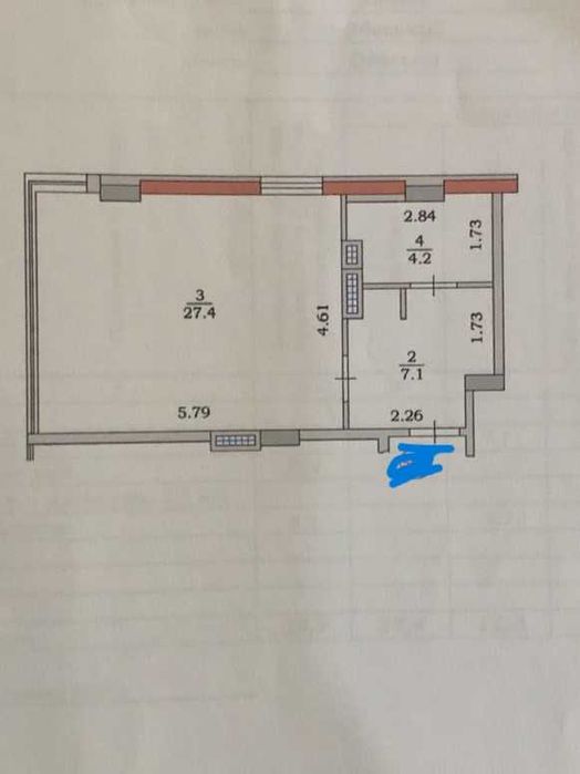 Продам 1 комнатную квартиру в Киевском р-не /Макдональдс
