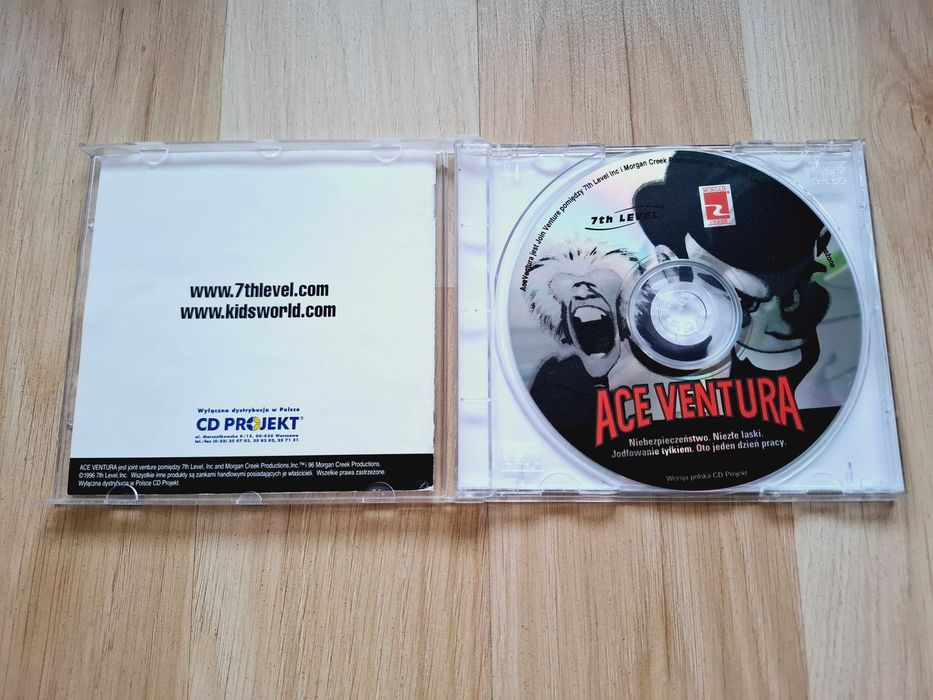 Ace Ventura PC CD PL – klasyczna gra przygodowa CD Projekt
