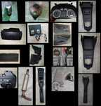 Plasticos Quartelas Botoes Frisos Volante Bancos Seat ibiza sport 6k2