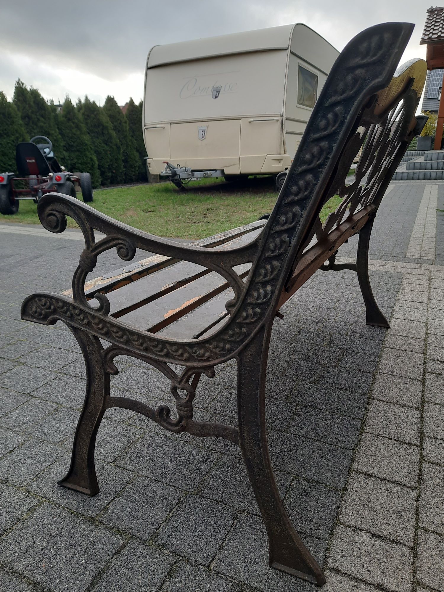 Ławka żeliwna z NIEMIEC