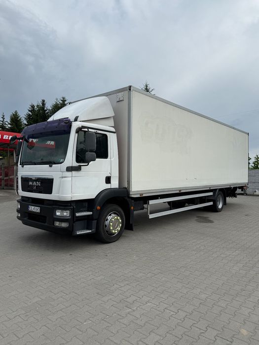 MAN TGM 18.250  Pierwszy właściciel winda poduszki  24 palety klimatyzacja opony bdb