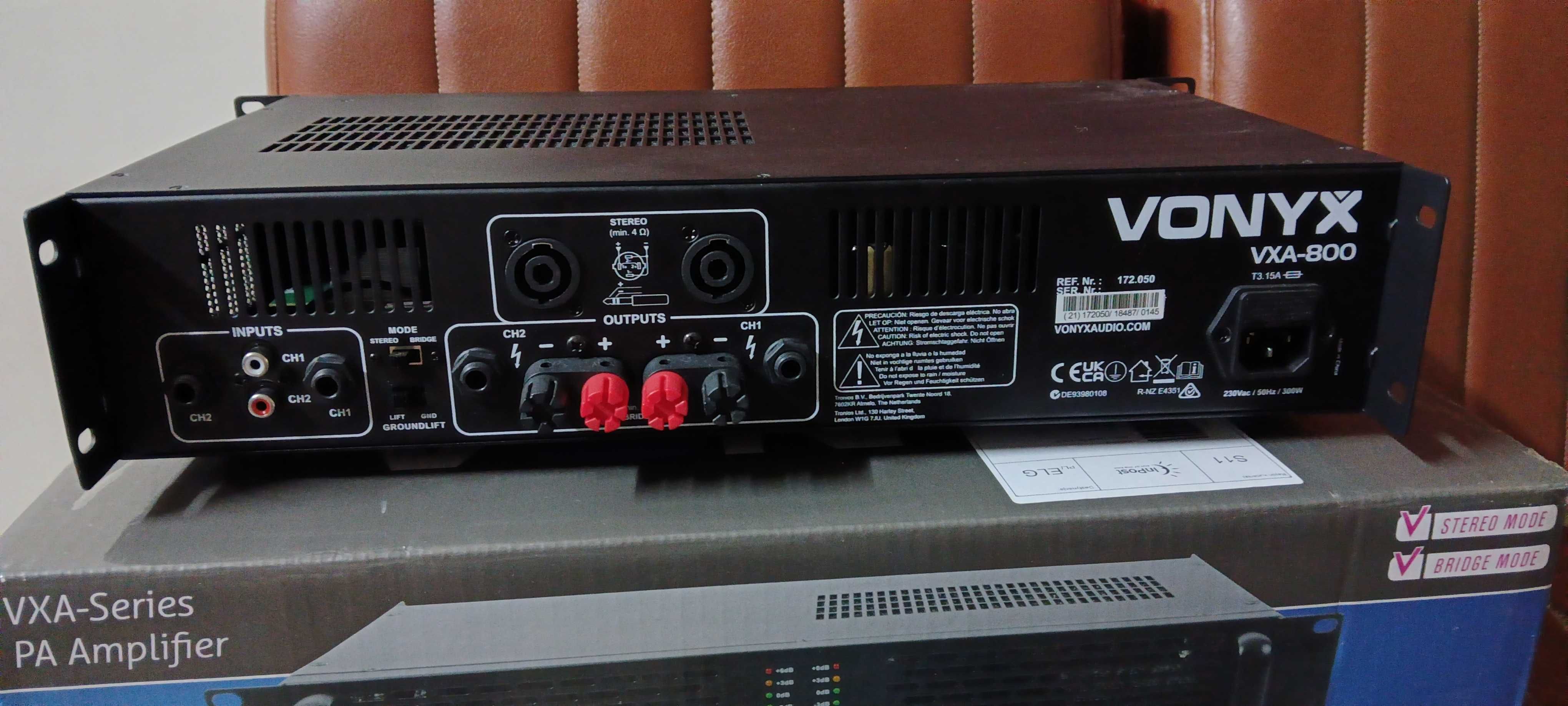 Wzmacniacz stereo VONYX VXA-800