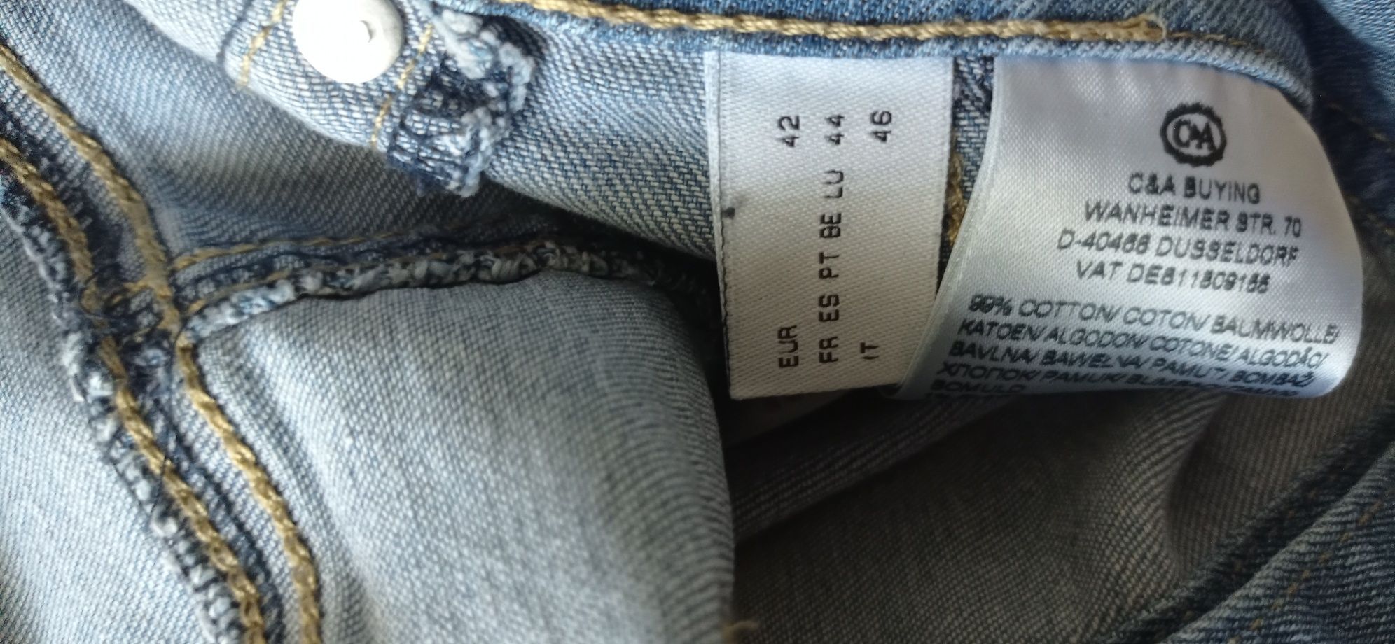 Spódniczka jeansowa C&A rozmiar 42