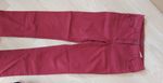 Spodnie jeans bordowe w nr 38 C&A