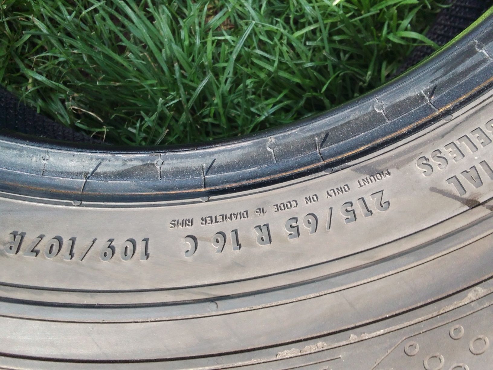Opona letnia 215/65r16C CONTINENTAL 7mm