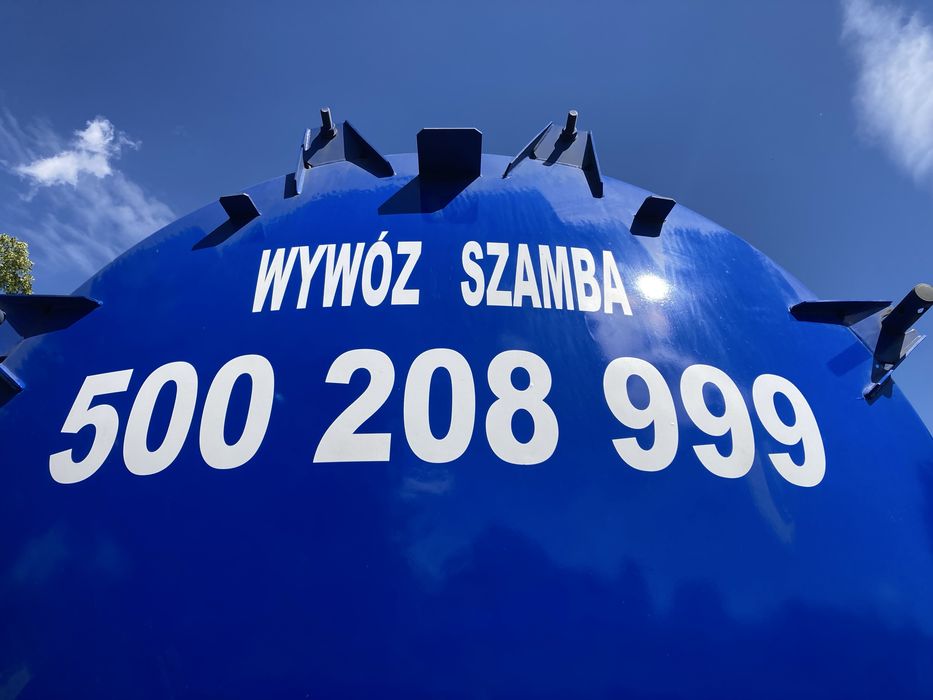 Wywóz szamba oczyszczalni pompowanie ścieków Ruda Śl. Zabrze Gliwice