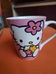 Kubek Hello Kitty z motylkami i tęczą