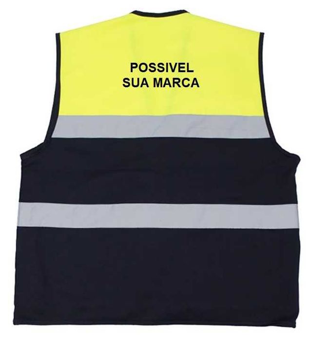 Colete alta visibilidade multifunções
