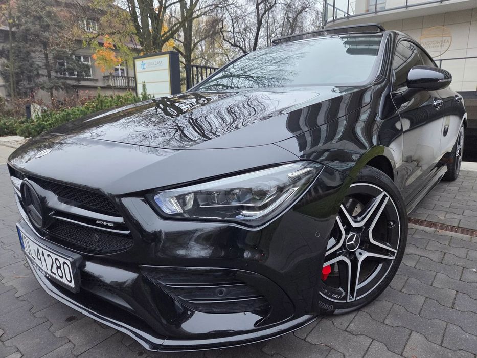 Mercedes-Benz CLA Salon PL panorama szyberdach kamera 360' elektr. Siedzenia 4x4