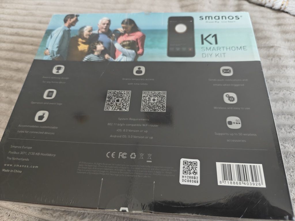 system alarmowy Smanos K1