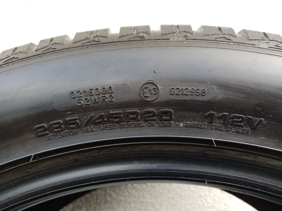Продам гуму фірма Goodyear 285/45R20 зима