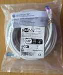 Nowy kabel LAN RJ45 Patchcord CAT 6A S/FTP biały 7,5m