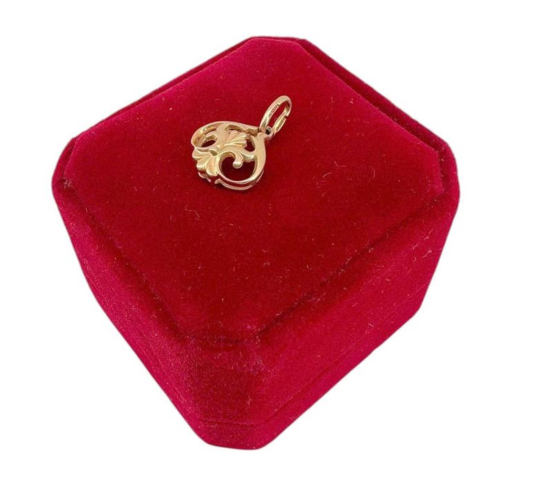 Śliczna złota zawieszka  1,46G 585
