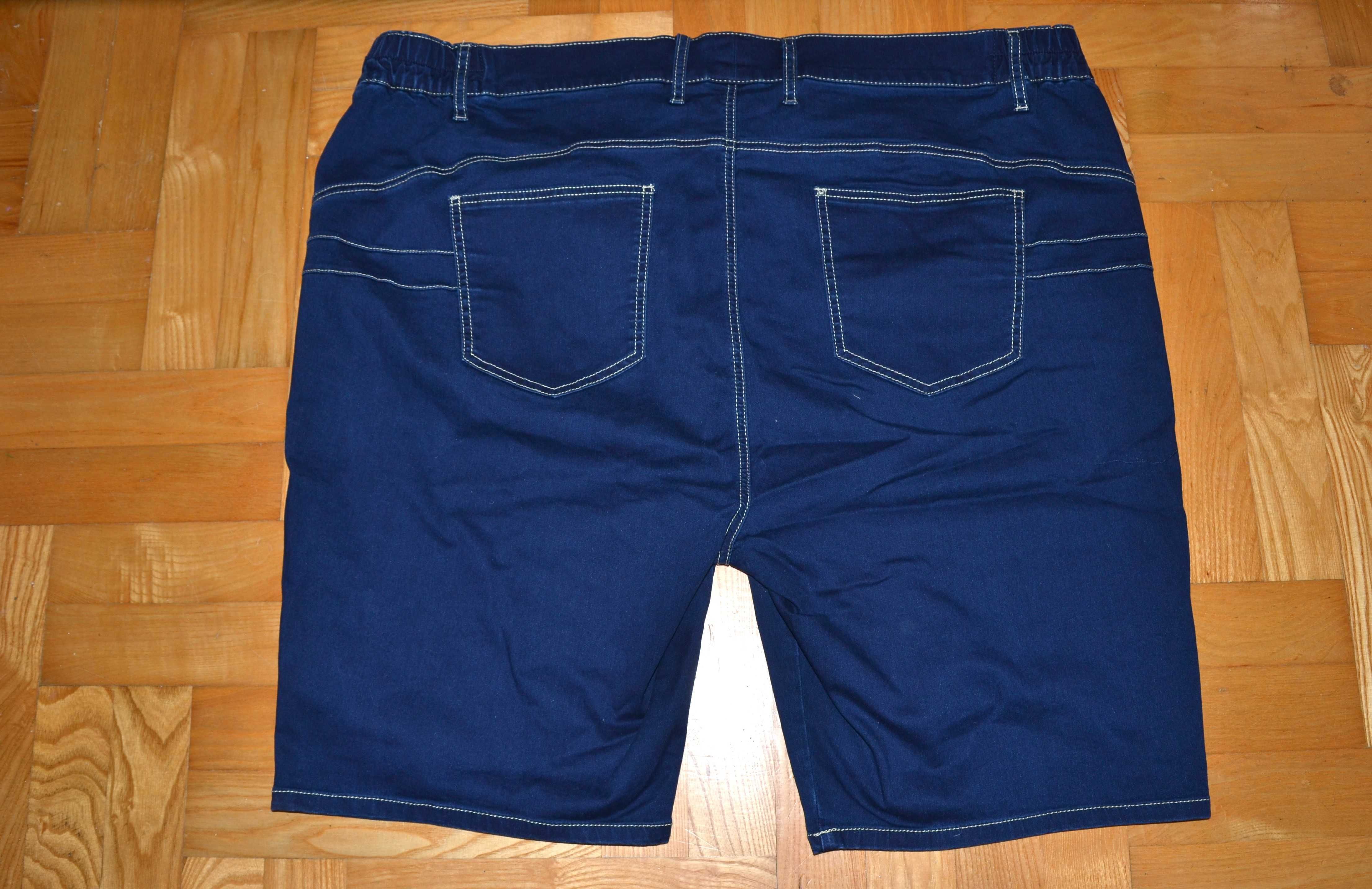 B8^ bonprix spodenki elastyczny cienki jeans 52/54