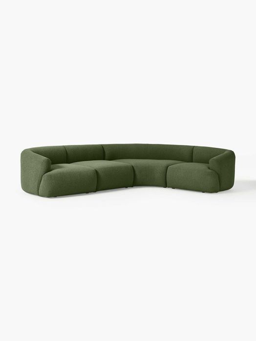 Narożna sofa modułowa Bouclé Sofia (Westwing)
