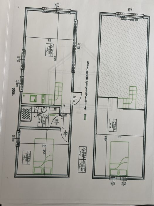 Działka budowlana 800m2 z domkiem Gnieżdżewo