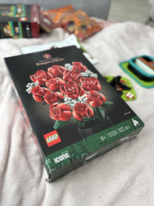 Klocki lego bouquet of roses róże 10328