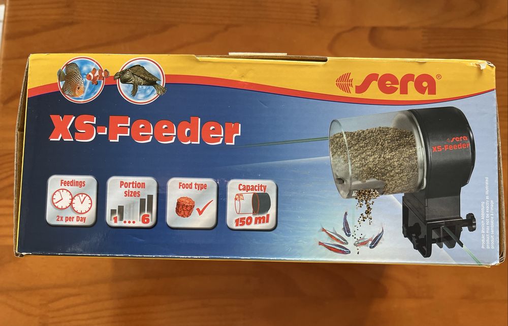 Alimentador automático aquário Sera