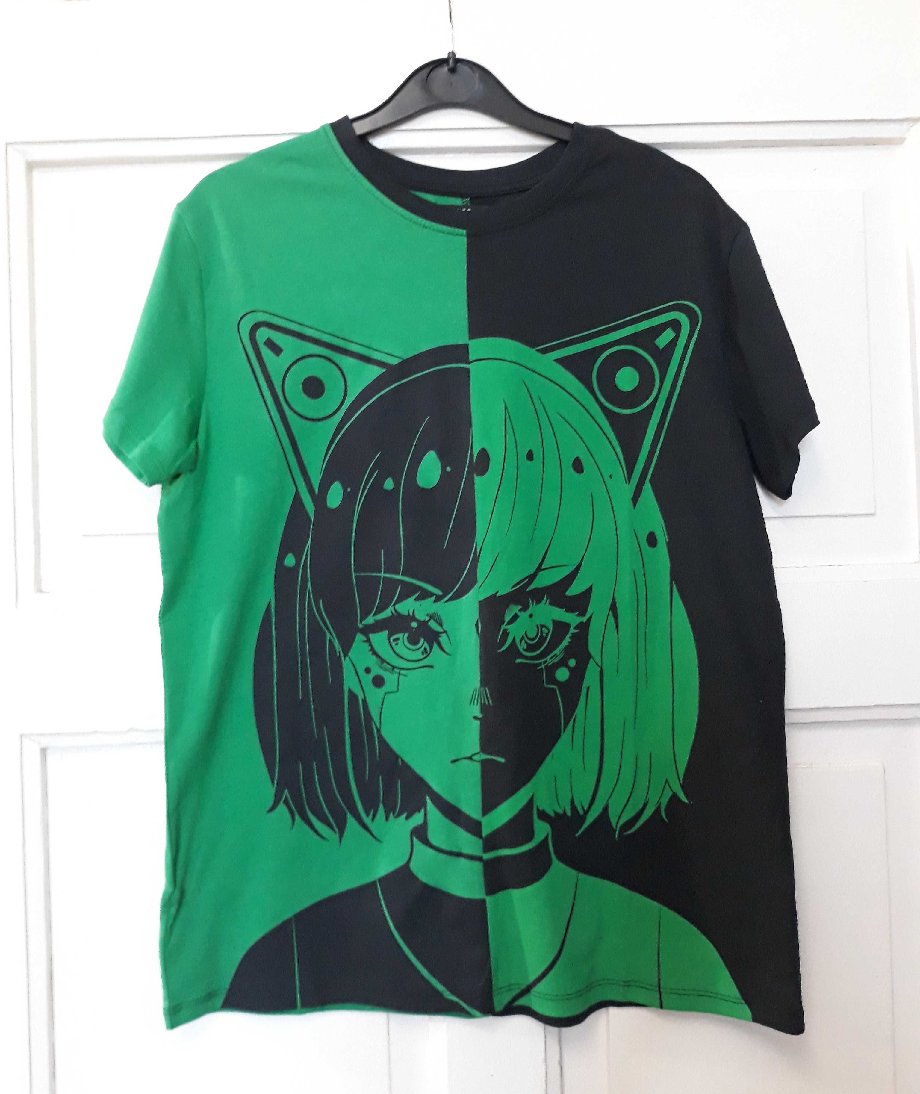 Koszulka damska z wzorem anime/manga
