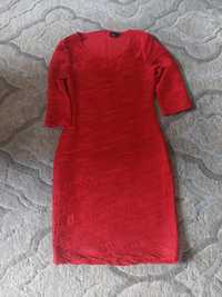 Sukienka czerwona, rozmiar S