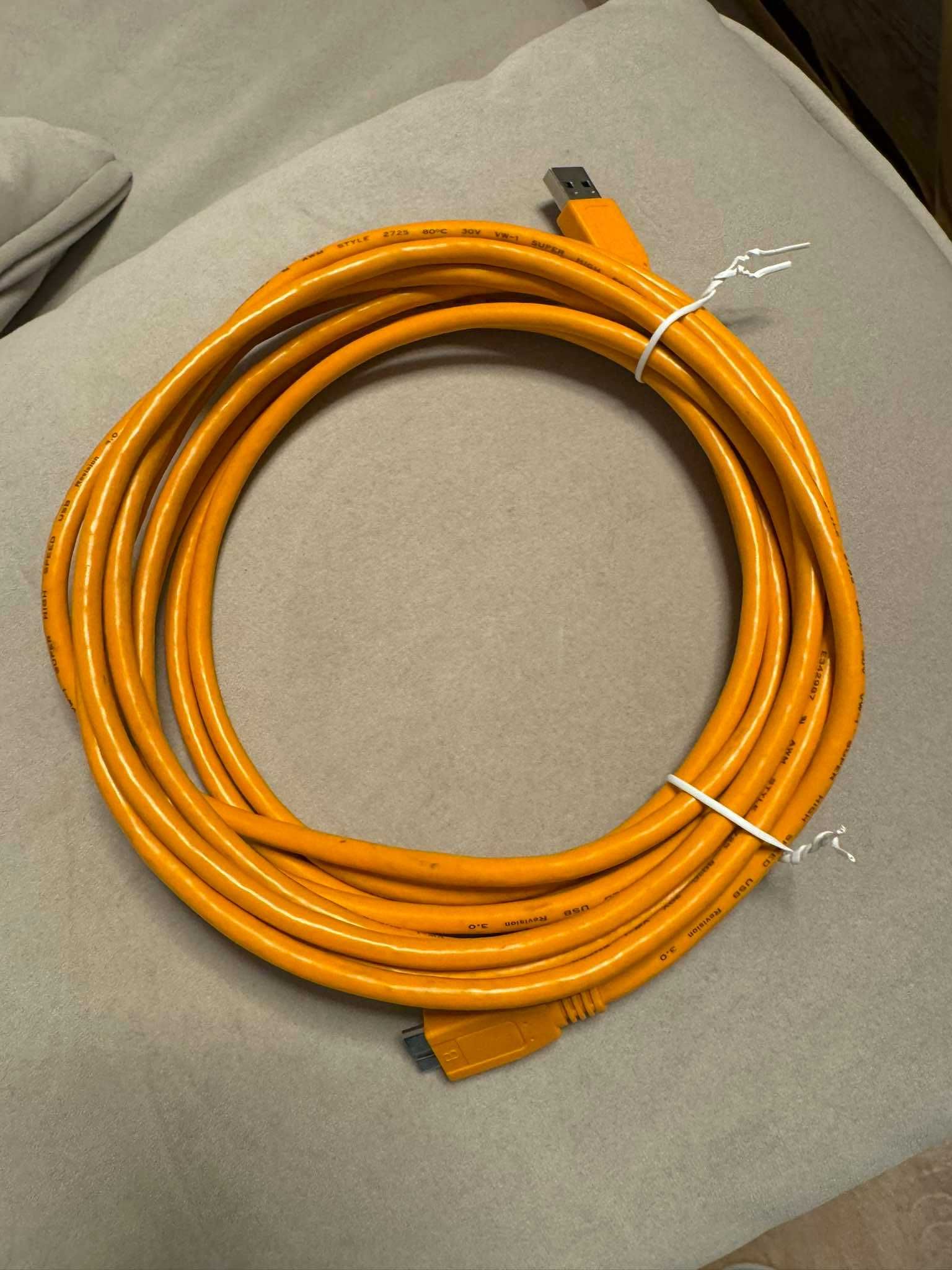 Kabel do tetheringu Tether Pro USB Micro-B do Canon 5D MKIV,Nikon D850