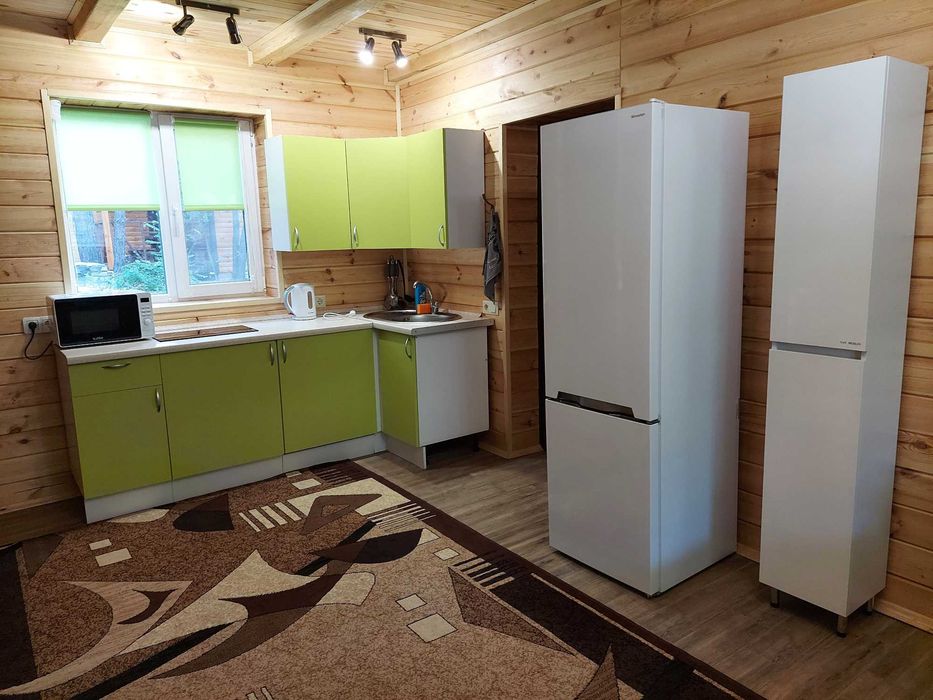 Супер відпочинок!!! Здаю новий зруб  в лісі на річці Десна в Піірнове