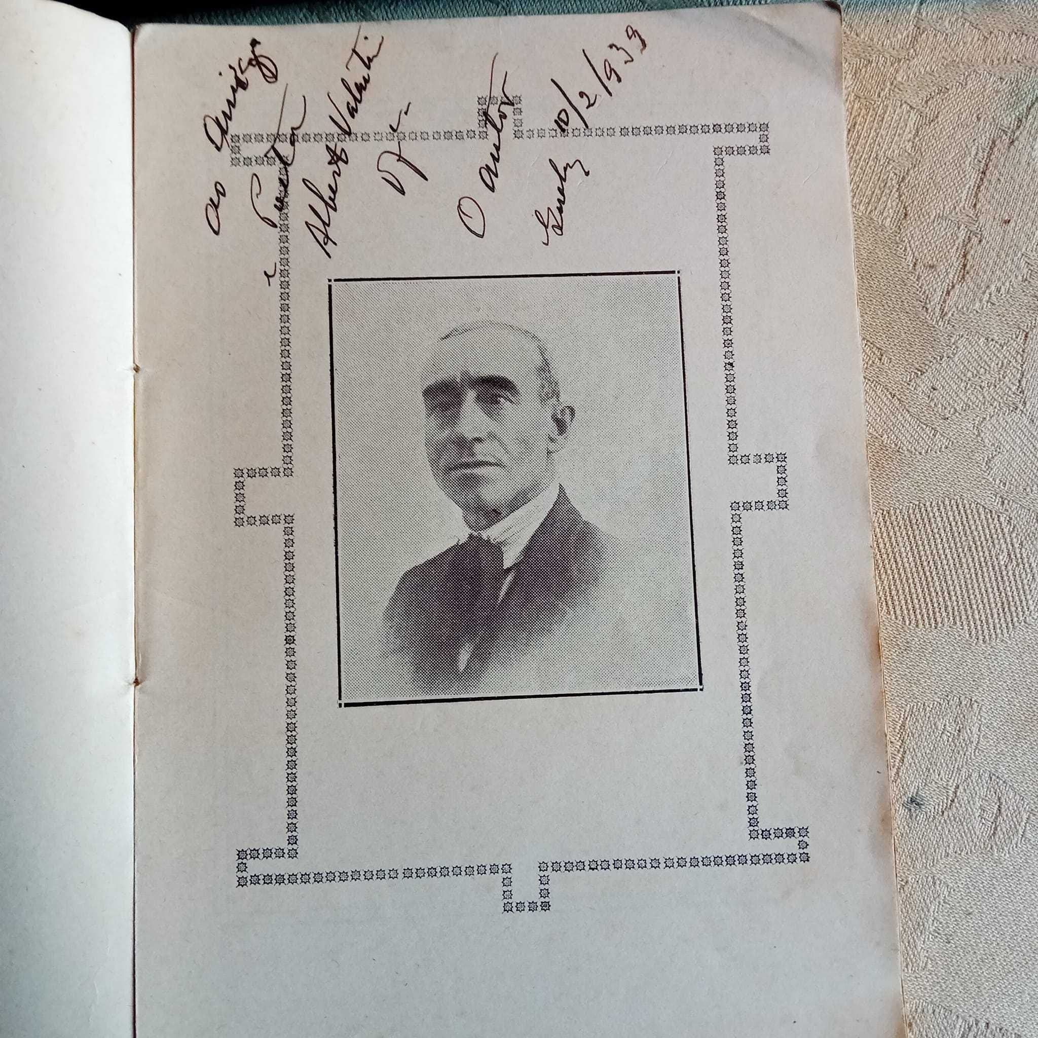 António Luz, Flores de Passado (c. assinatura e dedicatória do Autor)