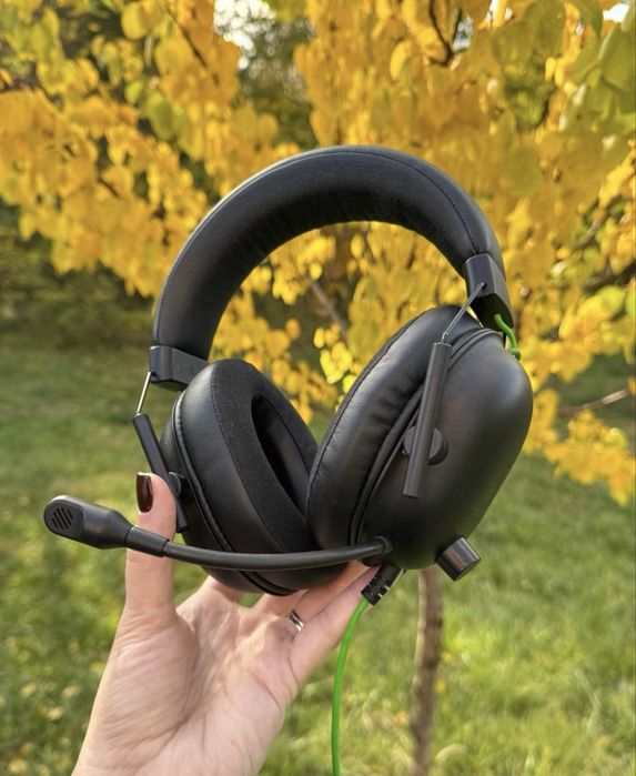 Razer BlackShark V2 X Black | Геймерські навушники 7.1 | Провідні
