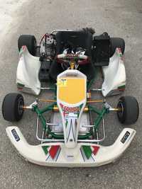 Tony Kart Iame Leopard 125cc TAG + Alfano + carrinho + acessórios